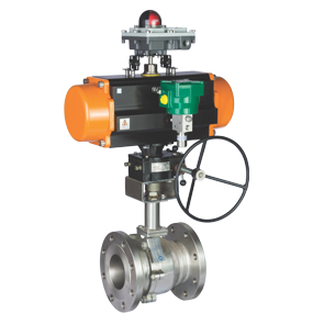 Ball Valve with Rotary Actuator